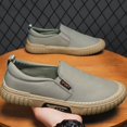 thumbnail image 5 of IUJSOY Men's Low Top Slip on Shoes Flats Classic Casual Loafers Comfort Walking Shoes for Men, 5 of 9