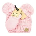 thumbnail image 3 of CC Baby Pom Pom Beanie and Mittens Set, 3 of 4