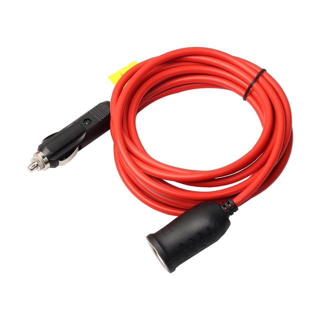 Almencla 12V Car Lighter Socket Female Step Up Cable Inverter Converter for Car
