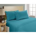 thumbnail image 1 of Home Sweet Home London 1800 Series - Microfiber Deep Pocket Twin Bed Sheets Set (Aqua), 1 of 2
