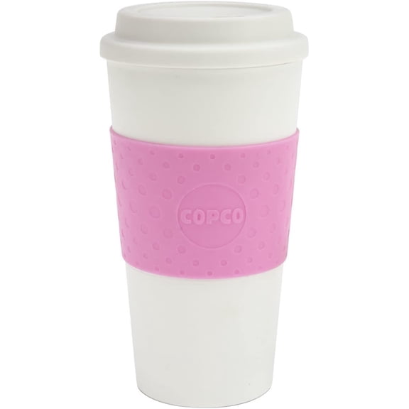 Copco 2510-9920 Acadia Travel Mug, 16-Ounce, Bubble Gum (Set of 2)