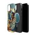 thumbnail image 2 of DistinctInk MagSafe Tough Case for Apple iPhone 13 Mini (5.4" Screen) - Romans 12:10: Devotion and Honor in Love - Slim Profile Design, 2 of 6