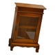 thumbnail image 5 of Pequeño Mueble Auxiliar con Puerta de Cristal, Caja Decorativa con Estantes, Organizador de Escritorio Rústico de Madera Que Ahorra Espacio para Dormi, 5 of 7