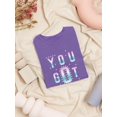 thumbnail image 3 of Slogan You Got This Art Shaped T-Shirt Women -Image by Shutterstock, Female Medium, 3 of 4