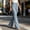 Light Blue plus size flare pants a1, variant on Cagogo Women Plus Size Flare Leg High Waisted Flowy Casual Long Pants Trousers for Party Office Work Stretchy Comfortable Dress Pants, Light Blue M