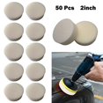 thumbnail image 4 of 50PCS Sponge Buffing Pads Foam Polishing Pads 2inch Sanding Disc for Car Waxing, 4 of 9