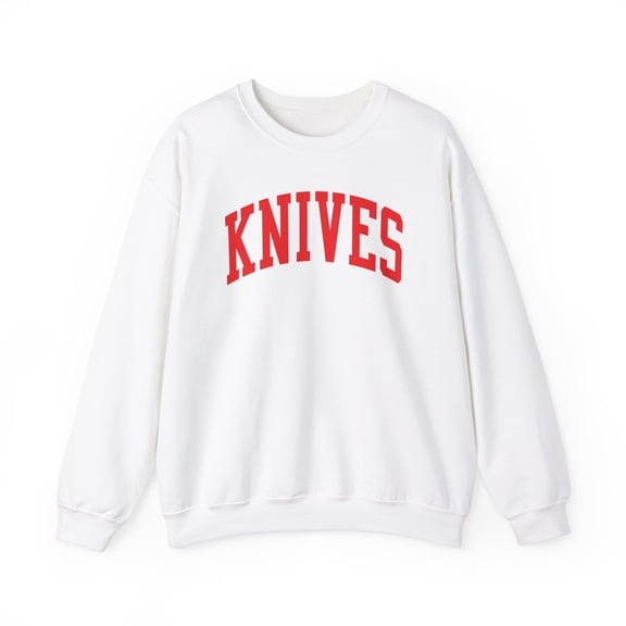 Knives Knife Collector Sweatshirt Gifts Crew Neck Shirt Long Sleeve Unisex
