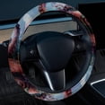 thumbnail image 2 of Octopus 14.5 Inch Printing PVC Leather Steering Wheel Cover Auto Accessories, Steering Wheel Covers Car Wheel Covers, 2 of 6
