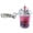 Pink, variant on Geemin Cat Bubble Tea Pendant Keychain Acrylic Milk Tea Keyring for Kids Bag Decoration
