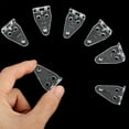 thumbnail image 6 of 20Pcs Blinds Fasteners Plastic Hold Down Brackets Simple Installation Bottom Rails Clips for Vertical Horizontal Blinds, 6 of 8