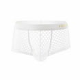thumbnail image 2 of Bigersell Seamless Underwear Women Clearance Plus Size Panties Thong Panty Style P-426 Nylon Brief Panties Cotton Thongs Briefs Mid Waist Women's Briefs White M, 2 of 4