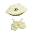 thumbnail image 3 of Conjunto de ropa para Mini muñeca con accesorios de sombrero, disfraz en miniatura, traje, pantalones, conjunto para muñecas de 15cm, muñeco colgante verde, 3 of 8