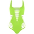 thumbnail image 4 of Xijirk One Piece Swimsuit Women,Swimsuit Bikini Style Bodysuit Alluring Design for Fashionable Beach and Pool Occasions,Womens Swimsuits,Green,S, 4 of 5