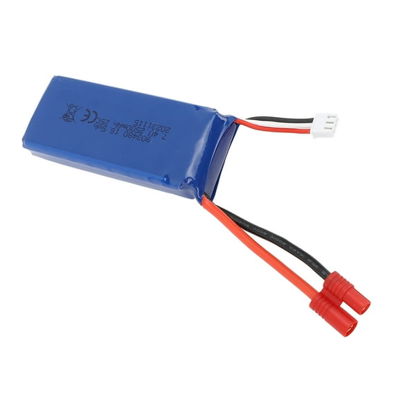 2500mAh 7.4V Lipo RC Battery, Optimized For Remote Control Drones, Durable  Powerful