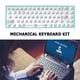 thumbnail image 3 of Kit de teclado de intercambio en caliente compatible con Bluetooth 50 Likrtyny Kit de Teclado mecánico con receptor USB inalámbrico 24G, 3 of 7