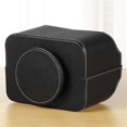 thumbnail image 3 of Leather Remote Control Holder, 360 Degree Spinning Desk Tv Remote Caddy/box,bedside Table Organizer, 3 of 4