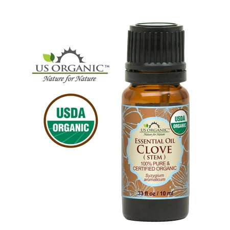 US Organic Clove Stem  Essential Oil, 100% Pure Certified USDA Organic