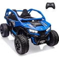 thumbnail image 5 of NEORIVER XL 24V Ride on Toys for Big Kids, 10AH Battery, 4x75W Motor, 5MPH UTV Ride on Car for Ages 3-8, Parent Remote Control, Bluetooth Music, EVA Tires & 4 Spring Suspension, 5 of 8