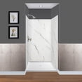 thumbnail image 6 of Transolid Expressions 48" X 60" X 96" 6-Piece Tub/Shower Wall Kit with Extension Kit, Bianca, 6 of 6