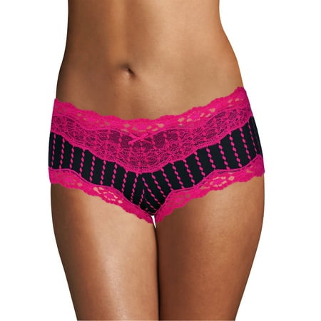 Maidenform Hipster Cheeky Microfiber Low Rise Panty Lace Seamless Women s Underwear 40823
