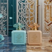 Shams Al Emarat Khususi Glaze & Glow & Iced Petal Eau de Parfum Sprays 100ml (3.4 oz) by Ard Al Zaafaran (Bundle)