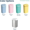 thumbnail image 7 of Ninestars NPT-16-1PK Automatic Touchless Motion Sensor Diaper Pail, Pink, 1 Count, 7 of 7