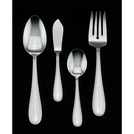 Wedgwood Vera Wang Stainless Vera Lace 4-Piece Flatware Hostess Set