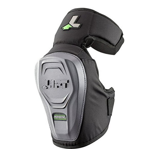LIFT Safety Non-Marring Pivotal Knee Guard (Black, One Size)