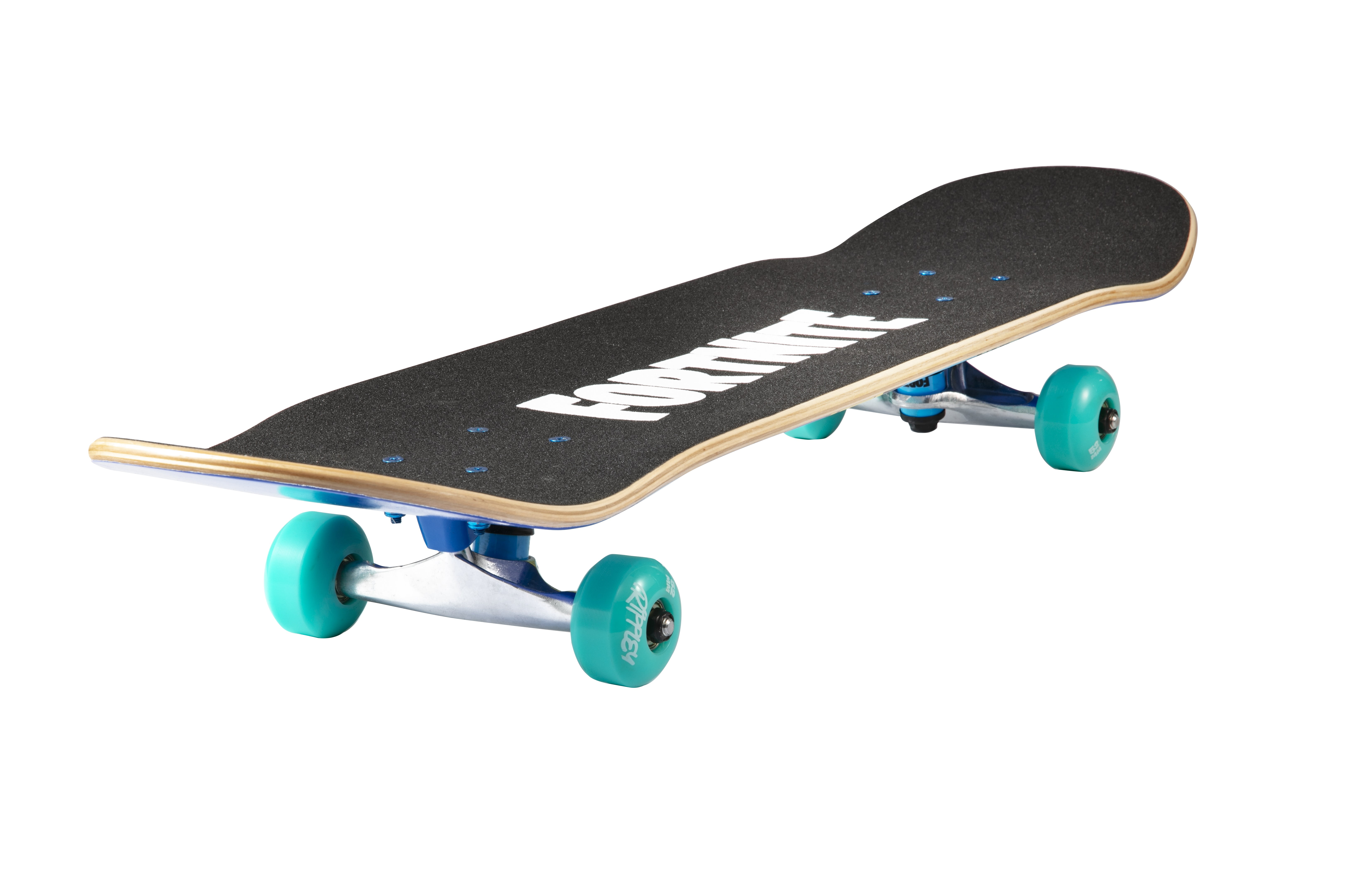Fortnite Rippley 31" Skateboard; Complete Skateboard for Teens (Bonus: Nite Life Wrap)
