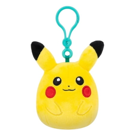 Squishmallows Original Pokémon Pikachu Clip - Ultrasoft Official Jazwares Plush