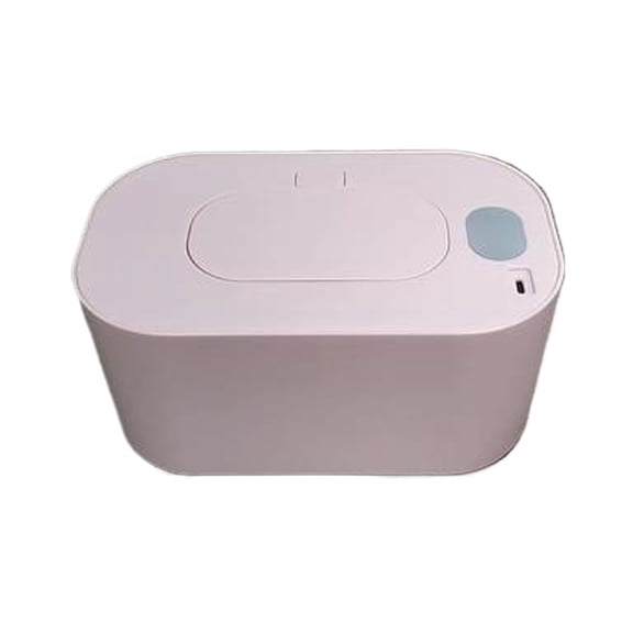 Yuarrent Calentador para toallitas para bebés, tapa para prevención de humedad, botón de extracción fácil, calentador de toallitas para Electrodomésticos rosa