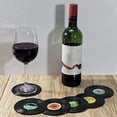thumbnail image 4 of Drink Coasters Set of 12 Vintage CD Coasters Vinyl Records for Music Lovers, Housewarming Hostess Gifts Style 2, 4 of 7