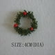 thumbnail image 4 of Guirnalda de corona navideña 4x10x con decoración de adornos colgantes de árbol de Navidad 5 piezas, 4 of 9