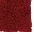 thumbnail image 3 of Linon Home Decor New Flokati Area Rug Collection, Red, 10 x 16, 3 of 6