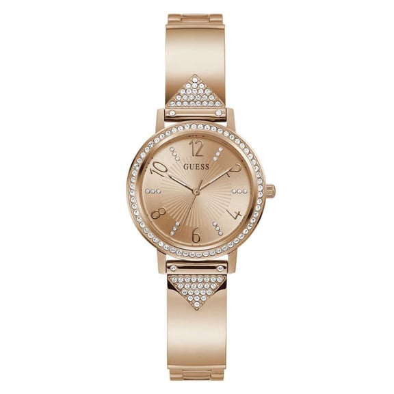 Guess Women's Tri Luxe Rose gold Dial Watch - GW0474L3