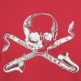 thumbnail image 3 of CafePress - Bass Clarinet Basset Horn Pirate Dark T Shirt - Men's Classic Graphic Cotton T-Shirt, 3 of 4