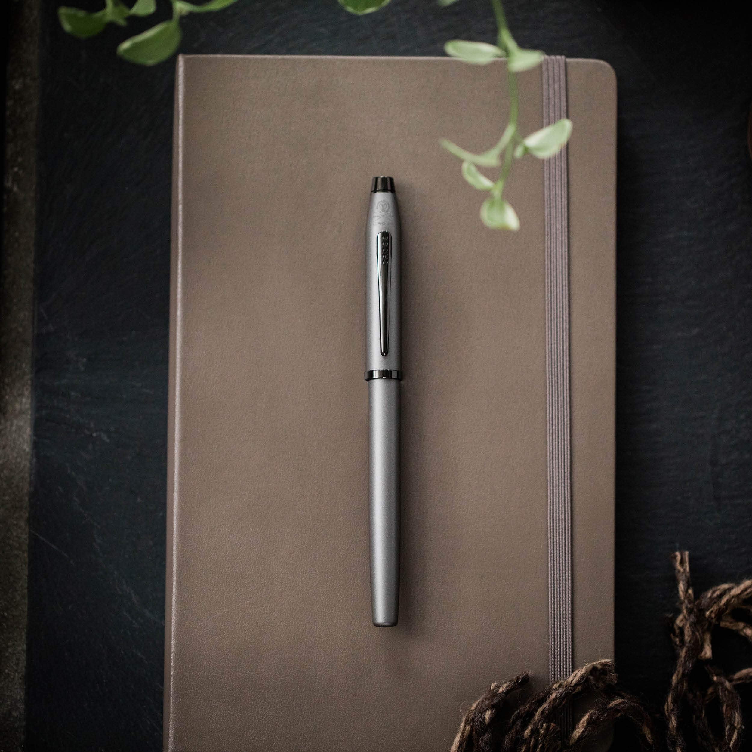 Cross Century® II Pearlescent White Lacquer with Polished Rose Gold PVD Appointments and Polished Rose Gold PVD Medium Nib Fountain Pen