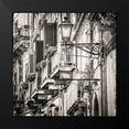 thumbnail image 2 of Molcan, M. 15x15 Black Modern Framed Museum Art Print Titled - Mediterranean Street Scene, 2 of 5