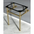 thumbnail image 2 of Kingston Brass VBH242030SB Templeton 30" Tall Wall Mounted Brass Lavatory Console Legs -, 2 of 5