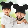 thumbnail image 5 of Sombrero Disney JAMW Mickey Mouse orejas negro para niños, 5 of 5