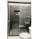 thumbnail image 3 of Cancel De Baño Corredizo con Cristal Templado de 6mm NEGRO Alugama Alugama Baño corredizo, 3 of 3