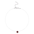 thumbnail image 1 of Collier Zircon pour Femmes, Pendentif en Alliage, Faux Cristal, Collier Ras du Cou, 1 of 10