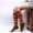 Army Green, variant on Daolelai Women's Colorful Over-The-Knee Socks