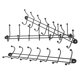 thumbnail image 1 of UPOUART 3Ud Gancho De Pared De Metal Para Abrigos Con Doble Colgador Para Hogar, 1 of 8