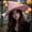 Pink, variant on Deeceymbur Breathable Foldable Wizard Hat with Curved Tip Summer Halloween Party Cosplay Magical Hat 22.1-22.8in