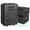 6U Rack Space 10.2in Deep, variant on 6U Rack Case - Watertight, Shockproof 19" Rackmount Flight Case w/Microphone Compartments, Stackable & 200lbs Load Capacity