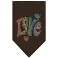 thumbnail image 6 of Pet and Dog Bandana Rhinestone, "Technicolor Love", 6 of 10