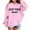 Pink, variant on New York Italian Hoodies for Girls Boys Long Sleeve Casual Graphic Hooded Sweatshirt with Pockets Pullover Tops