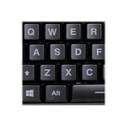 Adesso Tru-Form 150 3-Color Illuminated Ergonomic Keyboard