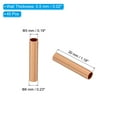 thumbnail image 2 of Tubo de Cobre 99.9% de 15/64" OD x 0.5mm de Grosor de Pared x 30mm de Longitud, 40Pcs T2 Tubo Redondo Sin Costura de Cobre, 2 of 7